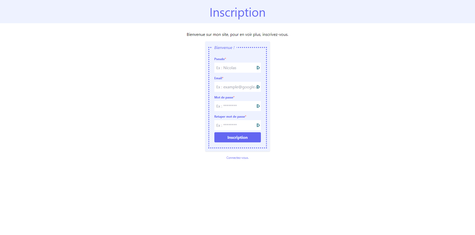 Espace Membre