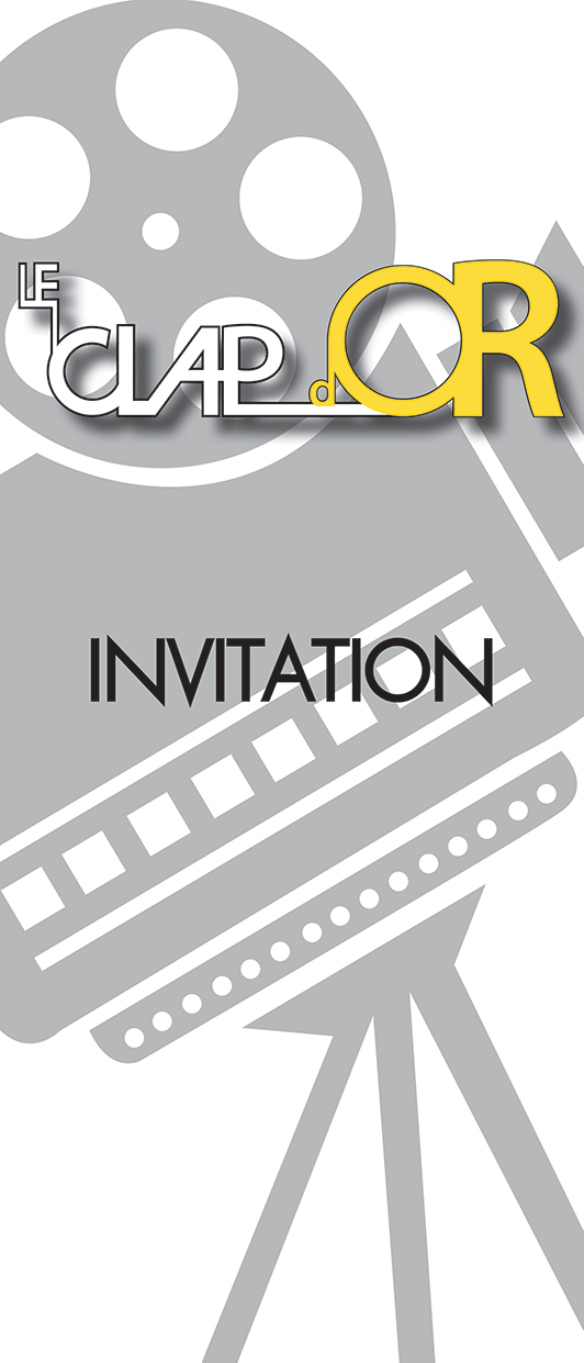 Invitation flyers Clap d' or 2018